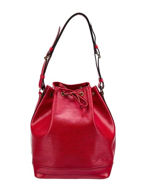 louis vuitton red epi bucket bag|louis vuitton epi wallet.